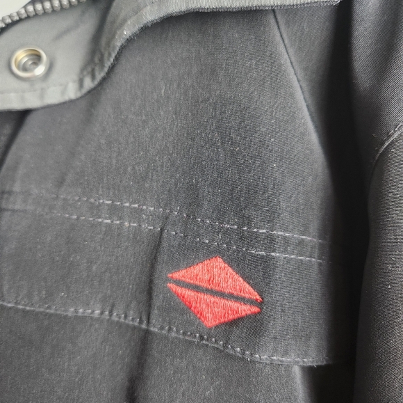 90s Mens Outerwear Jacket Black - Picture 12 of 16